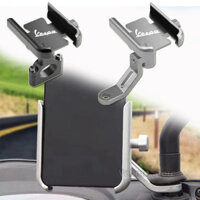 Dành Cho Xe VESPA GTS GTV LX PX LT Sprint Primave 3VTE Fly 125 150 300 350 Phụ Kiện Xe Máy Tay Cầm Điện Thoại Di Động Giá Đỡ GPS Chân Đế