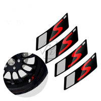 Dành Cho Xe Vespa GTS Supersport GTS300 GTS300ie Bánh Xe Máy Decal Vành Phản Quang Miếng Dán