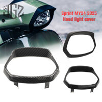 Dành Cho Xe Vespa Sprint 150 2024 2025 Vỏ Đèn Pha Xe Máy ABS Đèn Pha Bảo Vệ Phụ Kiện