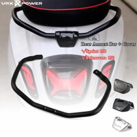 Dành Cho Xe Vespa Sprint Primavera 150 Xe Máy Phía Sau Giá Đỡ Tay Cầm Chân Đế Trung Tâm Cố Định