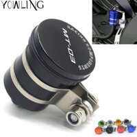 Dành Cho Xe YAMAHA MT-03 MT03 MT 03 2005-2017 CNC Phanh Sau Chất Lỏng Kết Nối Phanh Nhiên Liệu Ống Giá Đỡ Bình Dầu Chất Lỏng Cốc