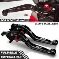 Dành Cho Xe Yamaha MT25 MT 25 Ly Hợp Đòn Bẩy Phanh Bộ Có Thể Gập Lại Tay Cầm Có Thể Điều Chỉnh Đòn Bẩy Phụ Kiện Xe Máy Phần