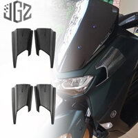 Dành Cho Xe YAMAHA NMAX 155 V1 V2 Xe Máy Carbon Fairing Bên Winglets Gió Air Deflector Spoiler