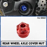 Dành Cho Xe Yamaha NMAX 160 / 155 / 125 / TURBO / NEO Bánh Sau Trục Đai Ốc Viền Phía Sau Nĩa Cố Định Nắp Phụ Kiện Phần