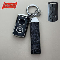 Dành Cho Xe Yamaha Nmax Xmax 2023 NVX Aerox S V2 Aerox Chữ Hoa Văn Xe Thông Minh Chìa Khóa Bao Da Móc Khóa