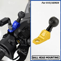 Dành Cho Xe Yamaha NVX AEROX 155 / 125 / ALPHA TURBO Bóng Đầu Gắn Giá Đỡ Điện Thoại Adapter Chân Đế Phụ Kiện
