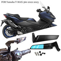 Dành Cho Xe Yamaha T-MAX 560 2022 2023 Phụ Kiện Xe Máy Gương Chiếu Hậu Cánh Gió Phía Sau Chiếu Hậu Đảo Chiều