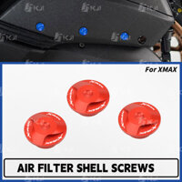 Dành Cho Xe Yamaha XMAX 300 / 250 / 125 / 400 / TECH MAX Vỏ Lọc Không Khí Cắm Vít Nắp Bu Lông Viền Phụ Kiện Một Phần