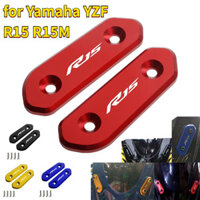 Dành Cho Xe Yamaha YZF R15 V2 V3 V4 R15M 2018 - 2021 Xe Máy CNC Gương Chiếu Hậu Lỗ Đế Kính Chắn Gió Nắp Trang Trí Mảnh Bao Miếng Phụ Kiện