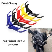 Dành Cho Xe YAMAHA YZF R15 YZFR15 V3.0 2017-2020 Xe Máy Trước Fairing ABS Khí Động Học Winglets Bảo Vệ Dưới Bao Da