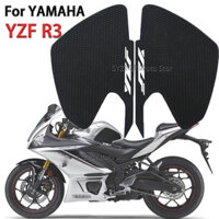 Dành Cho Xe Yamaha YZF R3 2019 - Xe Máy Chống Trượt Bên OilTank Miếng Dán Chống Thấm Nước Miếng Lót Cao SuTank Miếng Lót Bảo Vệ Lực Kéo Miếng Lót Bên