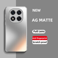Dành Cho XiaoMi 13T 14 POCO F6 X6 Redmi Note 14 13 Pro + K70 Ultra Case AG Matte Hard PC Chống Vân Tay Camera Vỏ Bảo Vệ
