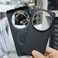 Dành Cho Xiaomi 15Ultra Ốp Lưng Kevlar 600D Sợi Aramid Từ Tính Siêu Mỏng Chống Rơi Vỏ Cứng Có Bảo Vệ Camera