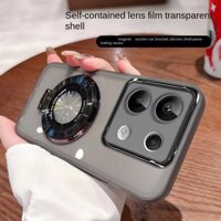 Dành Cho Xiaomi Mi 14 13t 12 12s 12x 12t 13t 11 11t 10t 14T Pro poco x6 f5 f6 redmi k70 ultra k70e Ốp điện thoại Mềm Trong Suốt Có Vòng Nam Châm Ống Kính Bảo Vệ Mặt Sau Vỏ