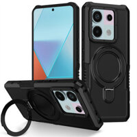 Dành Cho Xiaomi Mi Redmi A3 A2 A1 13C 12 12C 9A Note 13 12 Pro 4G 5G Vỏ Điện Thoại, Bảo Vệ Cấp Quân Sự 135 ° Vỏ khung xoay vô hình