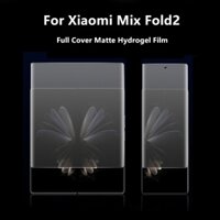 Dành Cho Xiaomi Mix Fold 2 Matte Soft TPU Full Cover Phim Trong Suốt Bảo Vệ Màn Hình Bảo Vệ Màn Hình Bảo Vệ Full Cover Mềm Hydrogel Phim Cho Xiaomi Mix Fold2 Mặt Sau Hydrogel