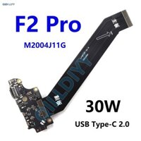 Dành Cho Xiaomi Poco F2 Pro USB Bảng Sạc Nguồn Kết Nối Cổng Cắm Dock Với Mainboard Bo Mạch Chủ Cáp Mềm F2Pro