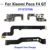 Dành Cho Xiaomi Poco F4 GT Cổng Sạc USB Dock Board Màn Hình LCD Chính Bo Mạch Chủ Flex Cáp Sửa Chữa Phần