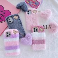 Dành Cho Xiaomi POCO M6 X6 X5 M5 F5 M4 X4 F4 X3 F2 F3 M2 M3 PRO C40 X3GT F4GT Thời Trang Thiết Kế Độc Đáo Với Mặt Dây Chuyền Nhỏ Tình Yêu Sang Trọng Vỏ Điện Thoại Màu Tập Hợp Sang Trọng