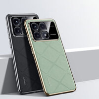 Dành Cho Xiaomi Redmi K70 Ultra Ốp Lưng X-Level Da Chất Lượng Cao + Sơn Sứ Điện Vỏ PC