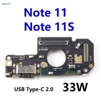 Dành Cho Xiaomi Redmi Note 11 11s 4G Sạc USB Cổng Sạc Ban Dock Kết Nối Cáp Mềm Có Micro Note11 Note11s
