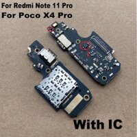 Dành Cho Xiaomi Redmi Note 11 Pro USB Bảng Sạc Dock Cổng Mềm Cáp Linh Kiện Sửa Chữa Cho Poco X4 Pro 5G