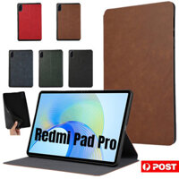 Dành Cho Xiaomi Redmi Pad Pro 12.1 inch 2024 Retro Chống Sốc Bao Da Flip Stand Cover