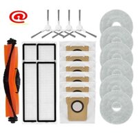 Dành Cho Xiaomi Robot Hút Bụi X20 Plus / X20 + Robot Hút Bụi Bàn Chải Bên Chính Hepa Lọc Cây Lau Nhà Vải Túi Bụi Phụ Kiện