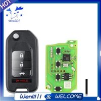 Dành Cho XKHO01EN Đa Năng Remote Key Fob Flip 3 + 1 Nút Cho Loại Cho VVDI Key Tool