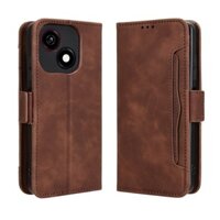 Dành Cho ZTE Blade A35e Ốp Lưng Ví Da Cao Cấp Lật Nhiều Khe Cắm Thẻ Dành Cho ZTE Blade A35e Z2466 Ốp Lưng ZTE Blade A35 A55 Ốp Lưng Điện Thoại