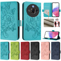 Dành Cho ZTE Nubia Focus Pro 5G Z2351N Ốp Lưng 3D Ví Hoa Hồng Ốp lưng ZTE Nubia Focus 5G Ốp Lưng Da Lật Ốp Lưng