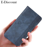 Dành Cho ZTE Nubia V70 Ốp Lưng Điện Thoại Ví Khe Cắm Thẻ Flip Stand Retro Từ Tính Dành Cho ZTE Nubia V 70NFC Vỏ HP