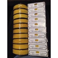 Đánh dấu dây mạng ,dây các loại cả bộ 10 cuộn số