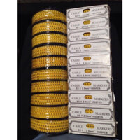 Đánh dấu dây mạng ,dây các loại cả bộ 10 cuộn số