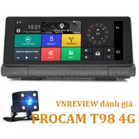 Đánh giá Camera hành trình Procam T98 4G bởi VNREVIEW