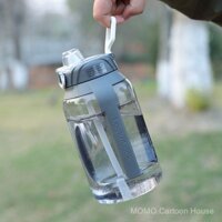 [Đánh giá thương hiệu 1.942million+] Bình nước nhựa Lock & Lock dung tích lớn bình nước thể thao có ống hút bình nước nhựa du lịch có tay cầm