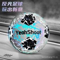 [Đánh giá tích cực 94%] Bóng đá phản quang phiên bản giới hạn, chính hãng, phát sáng, kích thước 5 cho người lớn, học sinh tiểu học, bóng đá tập luyện đặc biệt cho trẻ em, bóng đá bền