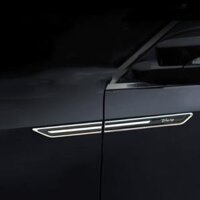 Dành riêng cho nhãn bên chắn bùn MG 5 MG pilot MG ZS / HS sửa đổi trang trí bên ngoài thân cửa năng lượng mới ron cao su chặn nước độ cốp điện ô tô