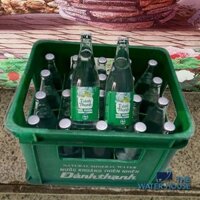 Đảnh Thạnh nước khoáng chai thủy tinh có ga vị hương chanh (20 chai/ két)