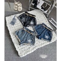 [Dani Clothing] Quần shorts đùi jeans nữ rách tu lai được được in logo nhãn hiệu (kèm nịt) - R5L quần áo nữ hottrend [DA