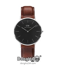 Daniel Wellington Classic St Mawes DW00100130 - Nam - Quartz (Pin) Dây Da- Chính Hãng