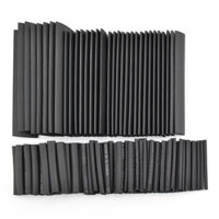 DANIU 127pcs 7Sizes Polyolefin Halogen-Free Heat Shrink Tubing Tube Sleeving Kit