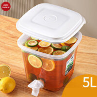 Danle Ấm đun nước lạnh có vòi nước tủ lạnh gia đình nhựa chịu nhiệt độ cao bảo quản nhà bếp ấm đun nước lạnh