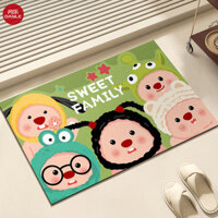 Danle Thảm trải sàn hoạt hình dễ thương tảo cát bùn phòng tắm nhà chống trượt thảm sàn