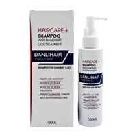 Danlihair 120ml – Dầu gội trị chấy, gàu, ngứa da đầu