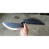 Dao băm chuối lỗ cos 24mm dài 40cm rộng 6CM