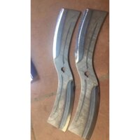 Dao băm cỏ voi , thái chuối dài 40cm làm bằng thép