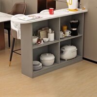 Đảo Bếp Bàn Ăn Meja Makan Thanh Bàn Tủ Bảo Quản Kệ Nhiều Lớp Thanh Phản Bàn Thanh Pulau Dapur Thanh Phản