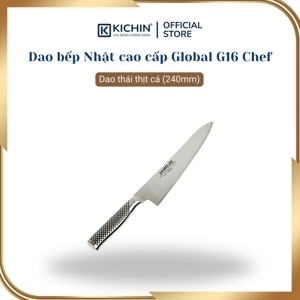 Dao bếp Nhật Global G16 Chef - Dao thái thịt cá (240mm)