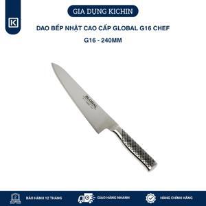 Dao bếp Nhật Global G16 Chef - Dao thái thịt cá (240mm)